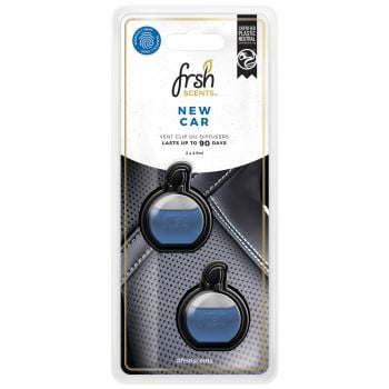 FRSH Scents New Car Mini Vent Diffusers Air Freshener 2 Pack FR9187