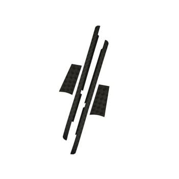 Front Runner Sill Protector Black BPLD003 fits Land Rover Defender 110 1983-2016