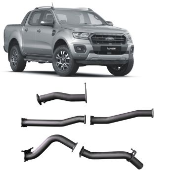 Redback FRX22100-PO Extreme Duty Turbo Back Exhaust fits Ford Ranger 3.2L 07/16-05/22