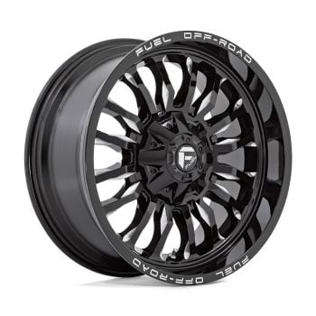 Fuel D795 Arc 20x9 6x135/6x139.7 +1 Offset Black Wheel
