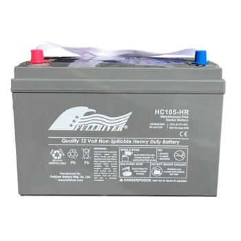 RJ Batteries Fullriver HC105-12HR Battery 12V 105AH
