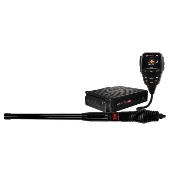 GME XRS-375C4P 4WD UHF Radio & Antenna Pack