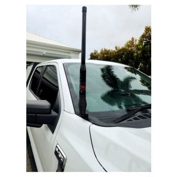 GMF BB-154P UHF Antenna Bonnet Bracket fits Ford F150 2021+ Passenger Side
