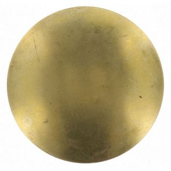 Graham Matthews RBD45MM 45mm Brass Core Plug-Dome M-45.00-Brass-Dome