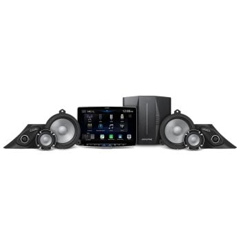Alpine Ultimate System 9in Head Unit C80 Processor R2 3-Way Speaker Upgrade for Toyota GR Yaris GRY-ULT-9