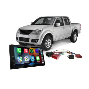 Great Wall Steed 2016-On Silver Dash Apple CarPlay Android Auto Head Unit Upgrade Kit