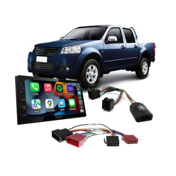 Great Wall V240 2009-2014 Apple CarPlay Android Auto Head Unit Upgrade Kit