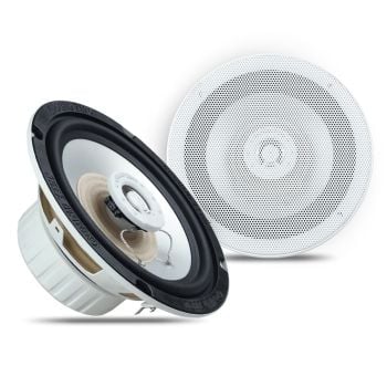 Ground Zero 6.5 Inch Radioactive 2-Way Marine Coaxial Speakers GZRM 165X