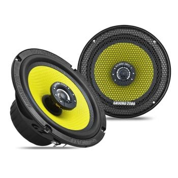 Ground Zero 6.5 Inch Titanium Coaxial Speakers GZTF 6.5X