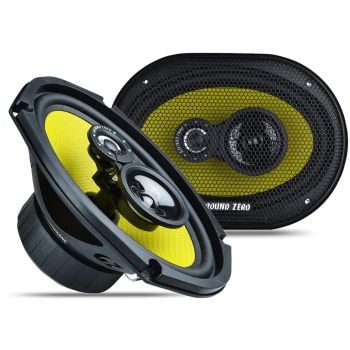 Ground Zero 6x9 Inch Titanium Coaxial Speakers GZTF 69X