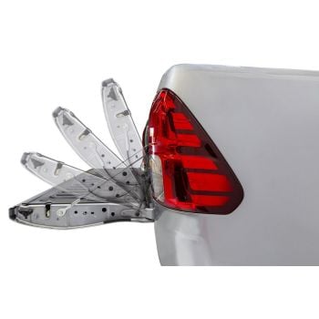 HSP 4x4 Tail Assist Twin Strut Weight Reduction & Dampener fits Hilux Revo SR5 2015-on H12
