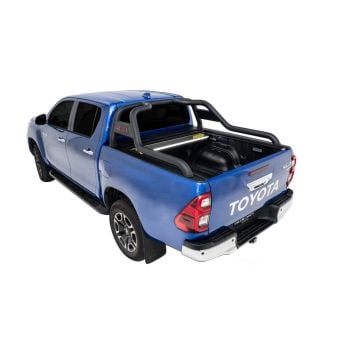 HSP 4x4 Roll R Cover S3.5 fits Hilux Revo 2015-on Dual Cab fitted with Armour Bar/Sports Bar H4RS3.5-AB