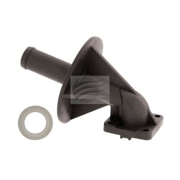 Jayrad HA7007 Heater Core Outlet Pipe with O-Ring
