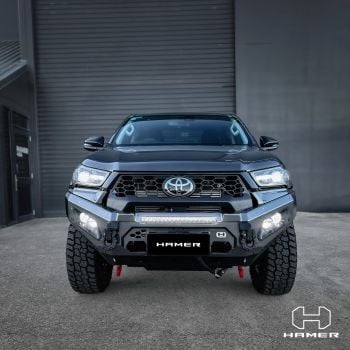 Hamer 4x4 King Series Bull Bar fits Toyota Hilux 2024-2025 AM106-R24-NF