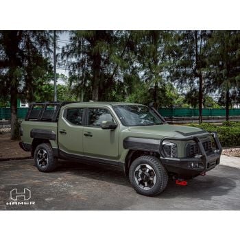 Hamer 4x4 King Series Plus Bull Bar suits Kia Tasman 2025-On AM106PT-KT25