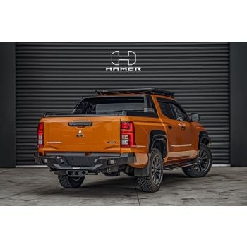 Hamer 4x4 MX204-T24 Nova Series Rear Bar suits Mitsubishi Triton MV 2024-On