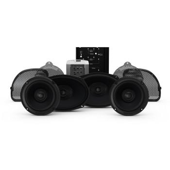 Rockford Fosgate HD14CVO-STAGE2 Amp 4 Speaker kit fits 2014+ Harley-Davidson Road Glide CVO & Street Glide CVO (Gen-2)