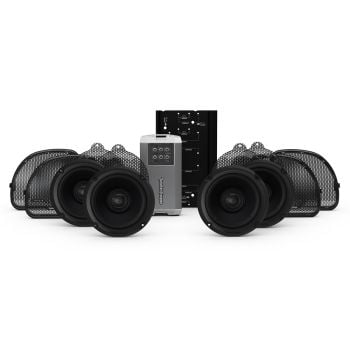 Rockford Fosgate HD14U-STAGE2 Amp 4 Speaker kit fits 2014+ Harley-Davidson Road Glide Ultra & Electra Glide Ultra (Gen-2)