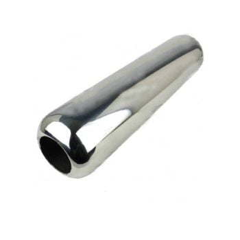 Redback HD15300P-409 Hot Dog Resonator 4" Round x 15" Long x 3" Perforated 409 Stainless