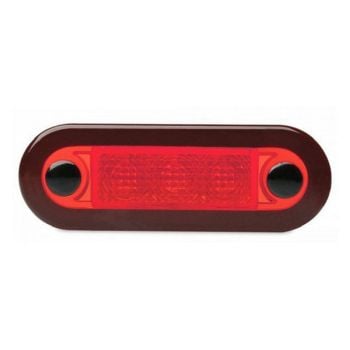 Hella LED Wide Rim Rectangular Courtesy Lamp Dimmable 95951071