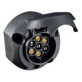 Hella 7 Pole Plastic Socket 4912