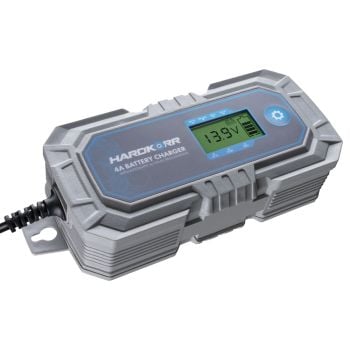 Hardkorr 240V 4A 8-Stage Automatic 6V/12V Lithium Compatable Battery Charger HKPBATCHG4A