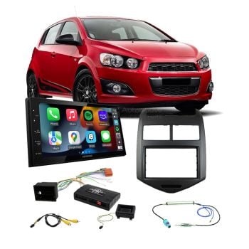 Holden Barina 2011-2016 TM 8" MyLink Apple CarPlay Android Auto Head Unit Upgrade Kit