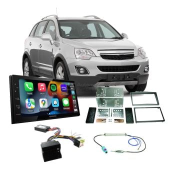 Holden Captiva 5 2012-2015 CG series 2 MY12 Apple CarPlay Android Auto Head Unit Upgrade Kit