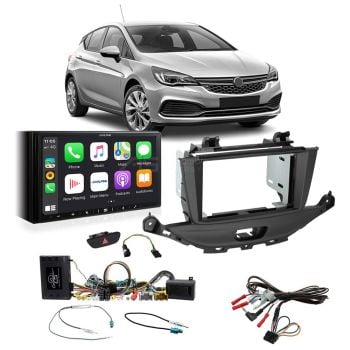 Holden Astra 2016 BK Apple CarPlay Android Auto Head Unit Upgrade Kit