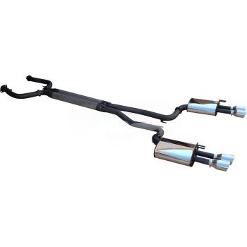 Manta Exhaust Twin 3" Cat Back with 3.5" Tips fits Holden Commodore VE/VF Sedan/Wagon V8