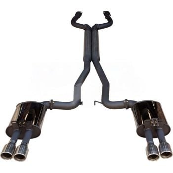 Manta Exhaust Twin 3" Cat Back with 3.5" Tips fits Holden WM Caprice/Commodore VE/VF Ute V8