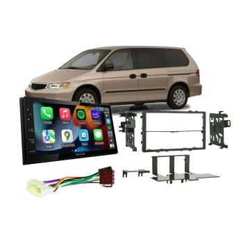 Honda Odyssey 2000-2003 Apple CarPlay Android Auto Head Unit Upgrade Kit