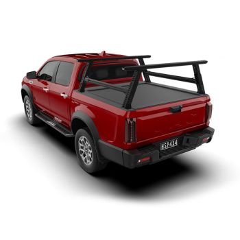 HSP 4x4 Load Rack Pro Full Set fits JAC T9 2025+ Dual Cab mounts to Roll R Cover 1510-LR2-S-RC