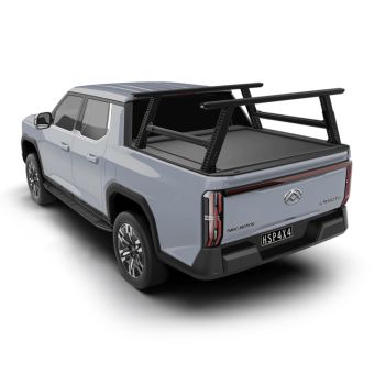 HSP 4x4 Load Rack Pro Full Set fits LDV Terron 2025+ Dual Cab mounts to Roll R Cover 1820-LR2-S-RC