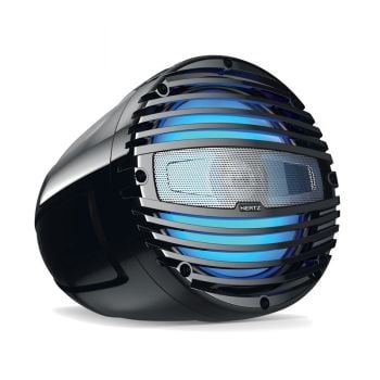 Hertz HTX8MFLT Marine 8" 200W 2-Way Coaxial Tower Speaker Black Single 