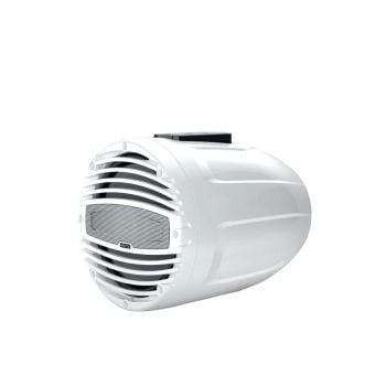 Hertz HTX8MFLW Marine 8" 200W 2-Way Coaxial Tower Speaker Flat White Single 