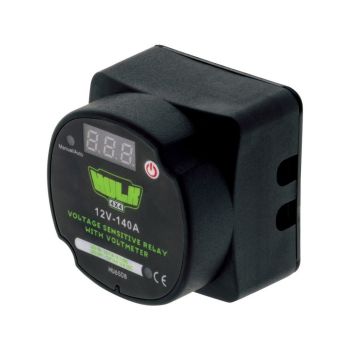 Hulk 4x4 HU6508 VSR and Voltmeter 140Amp 12v