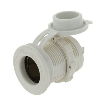 Hulk 4x4 HU6620-1 Accessory Power Socket White 12/24V 20A 12V