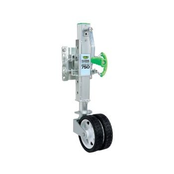Hulk 4x4 HU7050B Jockey Wheel Offroad 750kg Rated Adjustable Height Dual