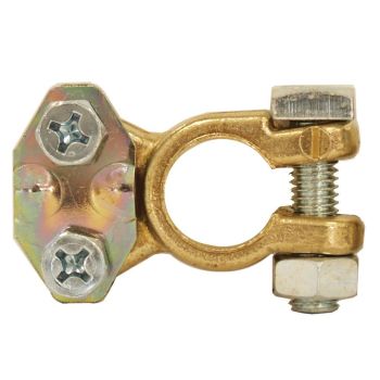 Icon LV4020N Battery Terminal Saddle Type Pkt 10 Negative Type End Entry