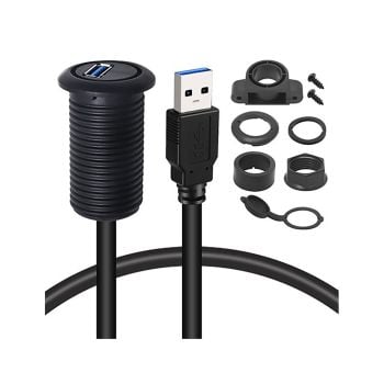 InstallPRO IPUSB-6 1.8m 6ft Single USB Flush Extension Kit