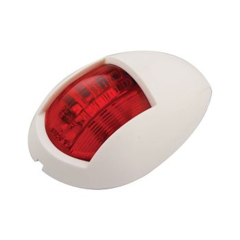 Ignite ISL800R Red LED Portside Navigation Lamp 12/24V White Housing Beam Angle