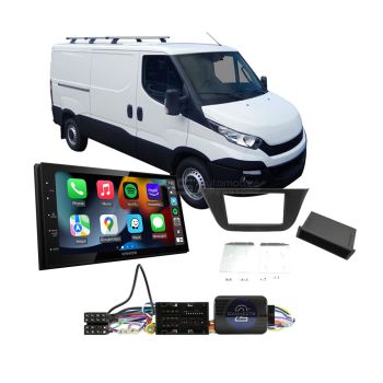 Iveco Daily 2021-On with Navigation Apple CarPlay Android Auto Head Unit Upgrade Kit