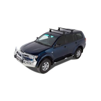 Rhino Rack HD 2500 Black 2 Bar Roof Rack JA0155