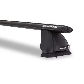 Rhino Rack Vortex 2500 Black 2 Bar Fmp Roof Rack JA2531