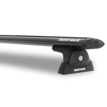 Rhino Rack Vortex RLT600 Ditch Mount Black 2 Bar Roof Rack JA8275