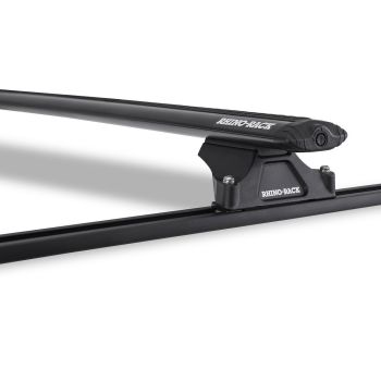 Rhino Rack Vortex RLPT Trackmount Black 2 Bar Roof Rack JA8717