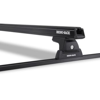 Rhino Rack HD RLT600 Trackmount Black 1 Bar Roof Rack JA8724