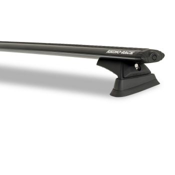 Rhino Rack Vortex RCL Ditch Mount Black 2 Bar Roof Rack JA9926