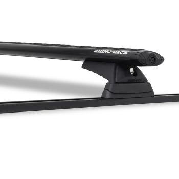 Rhino Rack Vortex RCL Trackmount Black 2 Bar Roof Rack JB0038